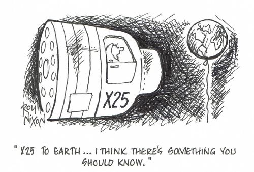"X25 to Earth...I think there's something you should know."