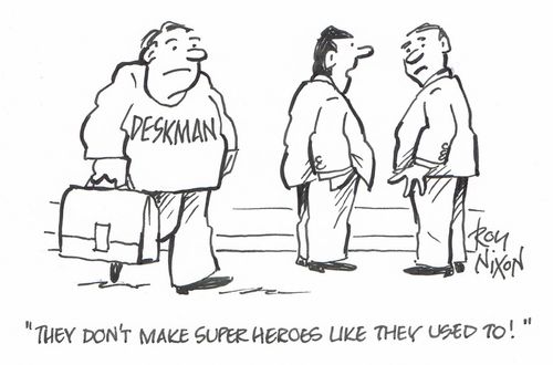 "They don't make superheroes like they used to!"