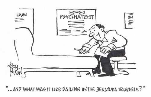 "...and what was it like sailing in the Bermuda Triangle?"
