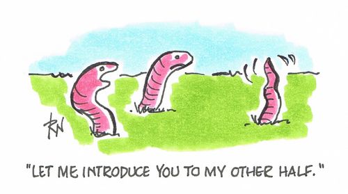 "Let me introduce my other half."