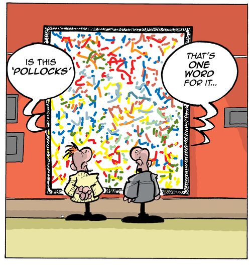 "Is this 'pollocks'."