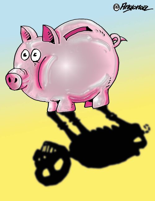 Piggy Bank Shadow