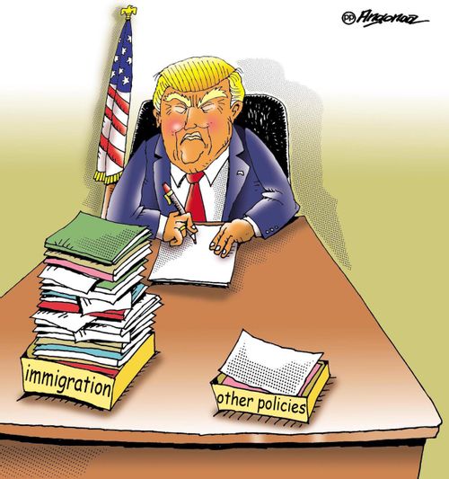 Trump: Immigration and Other Policies.
