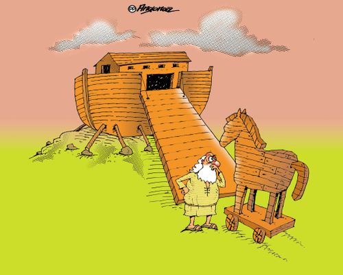Noah and the Trojan Horse