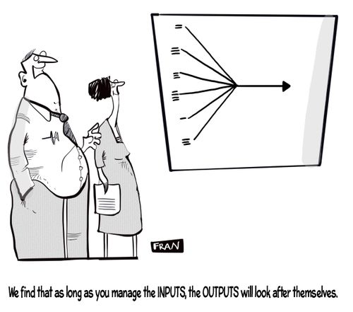 "We find it as long as you manage the inputs, the outputs will look after themselves."
