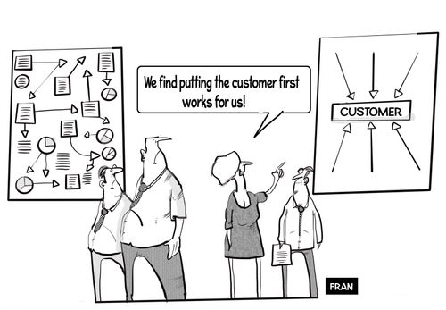 "We find putting the customer first works for us!"