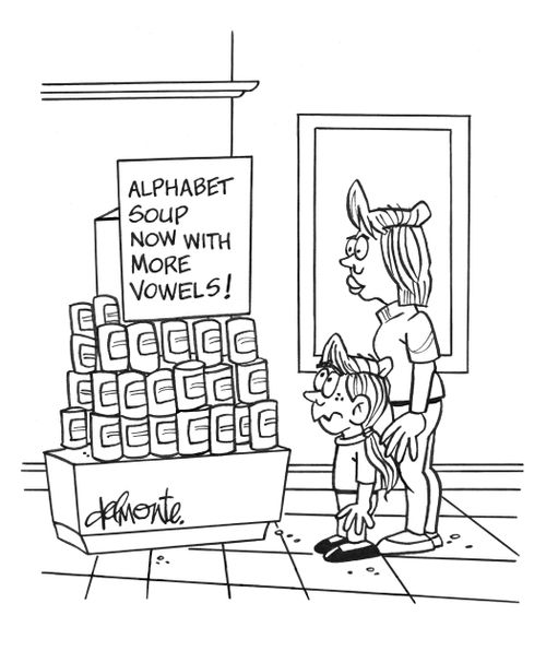 Alphabet Soup Now With More Vowels!