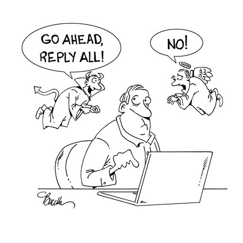 "Go ahead, reply all!"