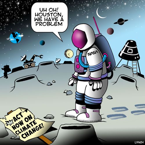 "Uh Oh! Houston, we have a problem."