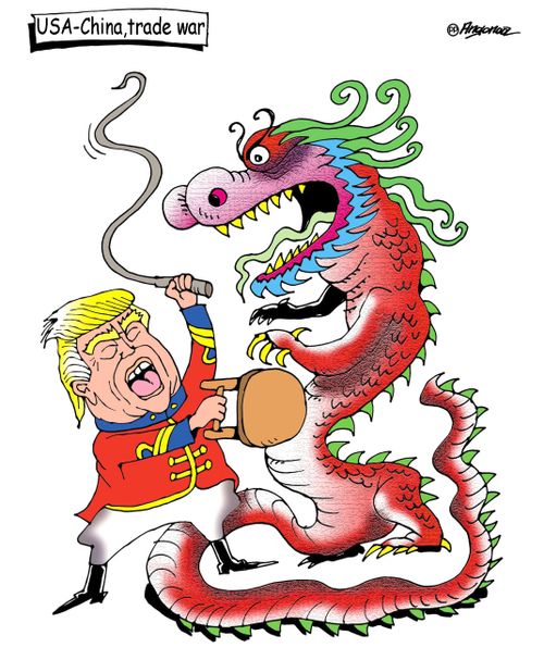 USA-China, trade war.
