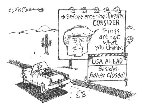 Before Entering Illegally, Consider - Things are not what you think!