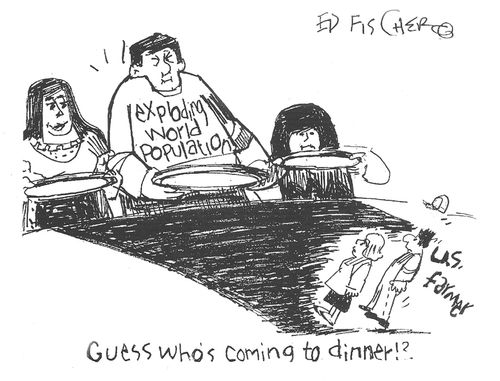 "Guess who's coming to dinner!?"