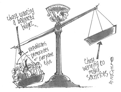 Those wanting a balanced budget. . .