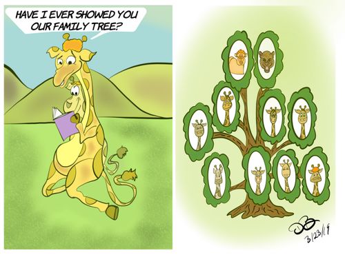 "Have I ever showed you our family tree?"
