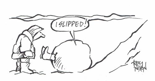 "I Slipped."