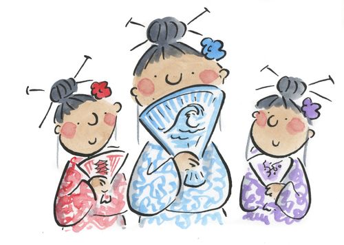 Three little maids from School from the Mikado