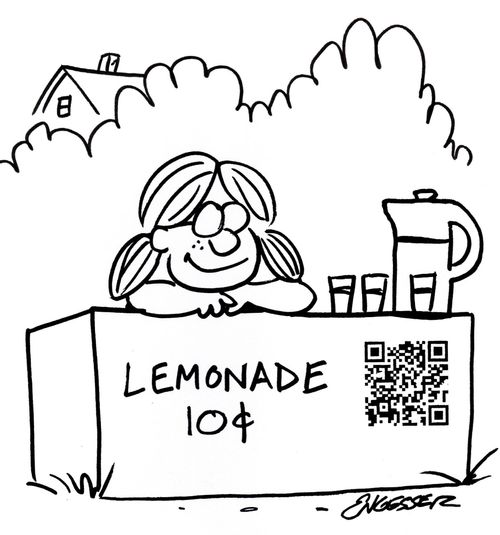Lemonade 10 Cents.