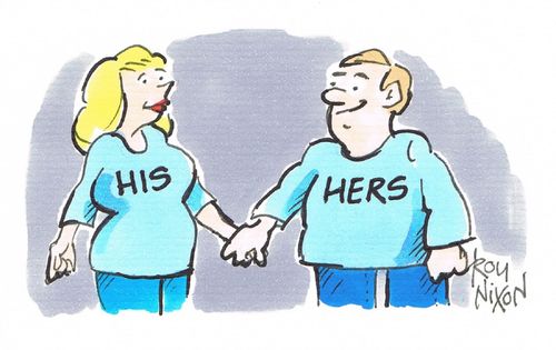 His And Her T-shirts