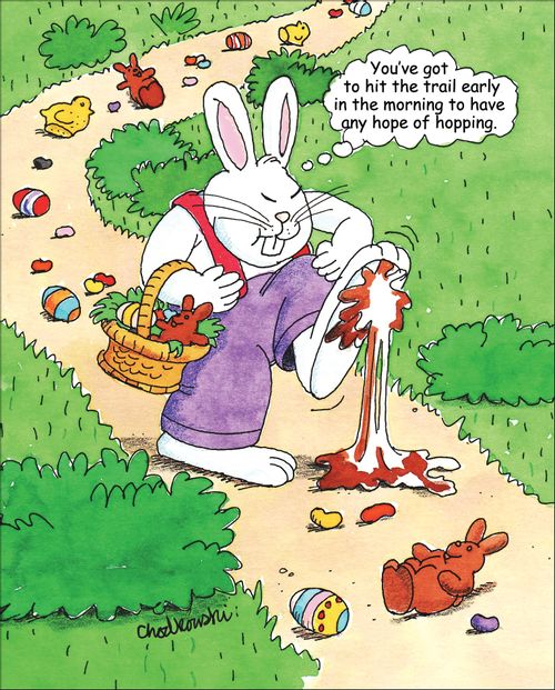 "You've got to hit the trail early in the morning to have any hope of hopping."