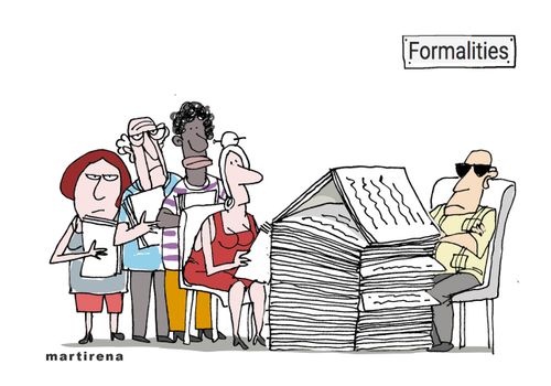 Bureaucratic castle