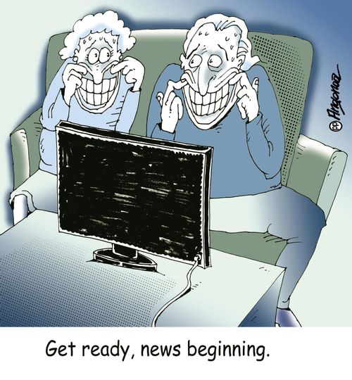Get ready, news beginning.