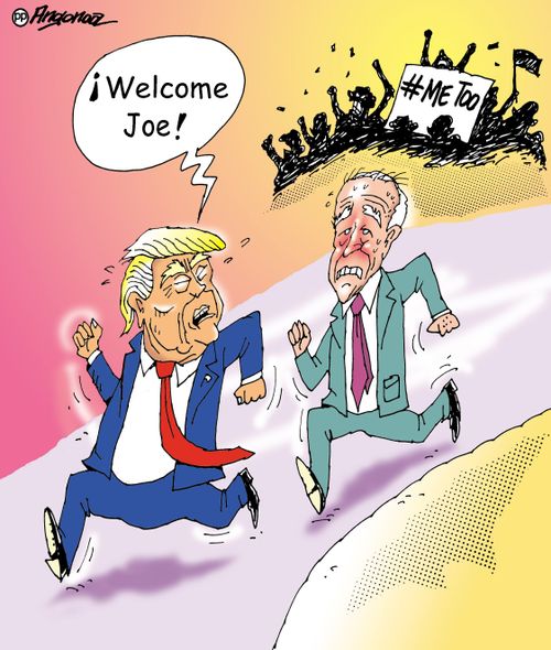 Donald Trump, Joe Biden and #MeToo