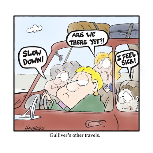 Gulliver's other travels.