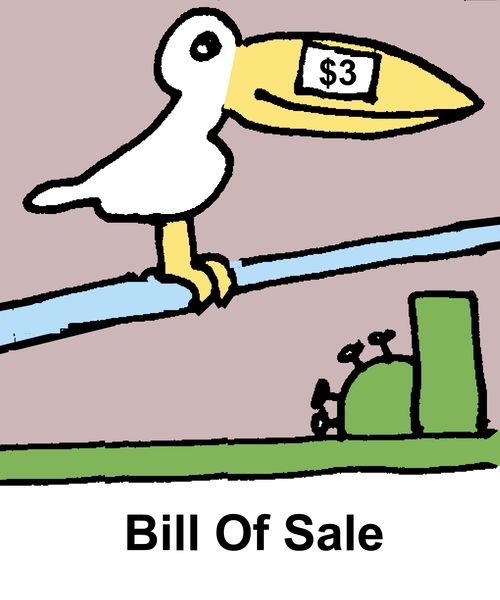Bill Of Sale