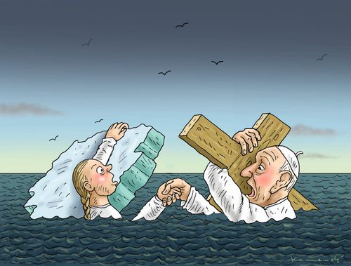 Greta Thunberg Meets the Pope