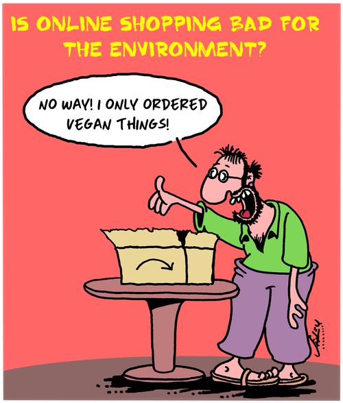 Is online shopping bad for the environment?