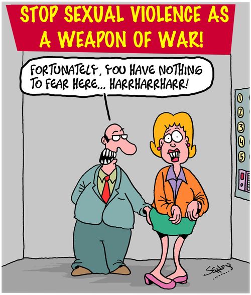 Stop Sexual Violence As A Weapon Of War!