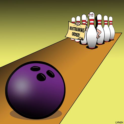 Bowling Ball Restraining Order