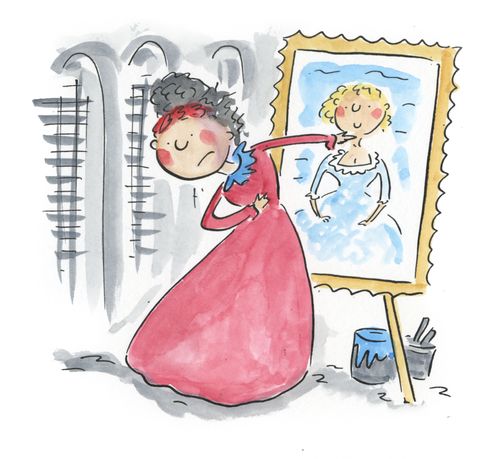Tosca sees painting