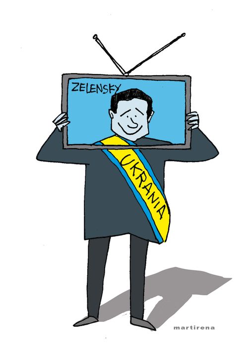 Zelensky Wins Elections in Ukraine