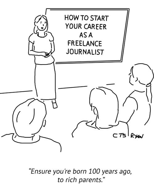 How to start your career as a freelance journalist