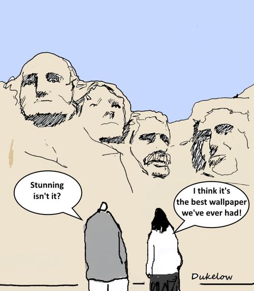 "Stunning isn't it?"