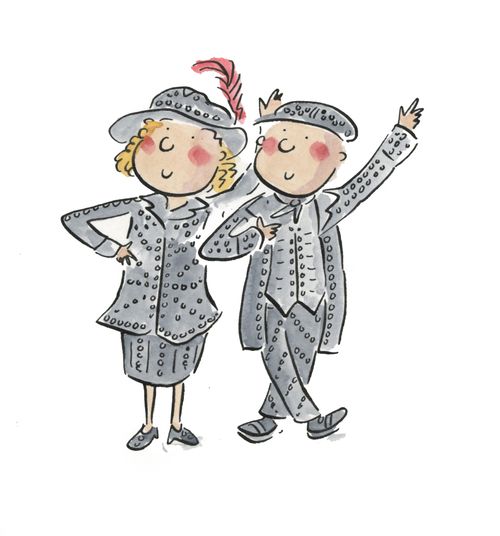 Pearly King and Queen