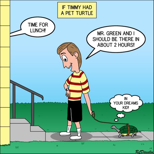 "Mr. Green and I should be there in about 2 hours!"