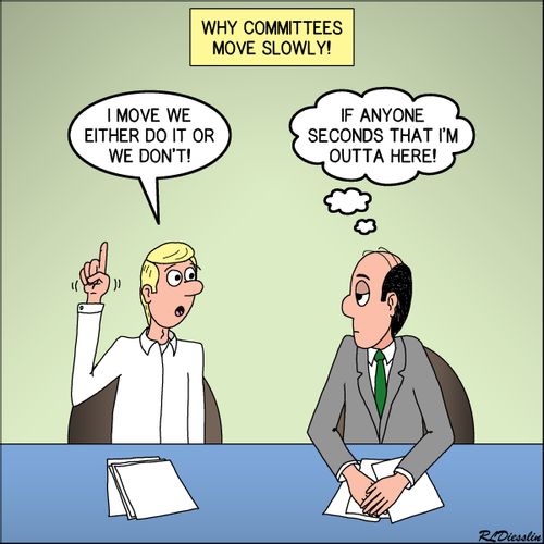 Why Committees Move Slowly!