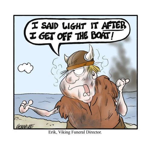 Erik, Viking Funeral Director 
