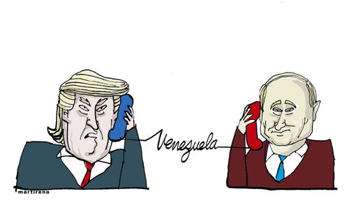 Putin and Trump talk about Venezuela