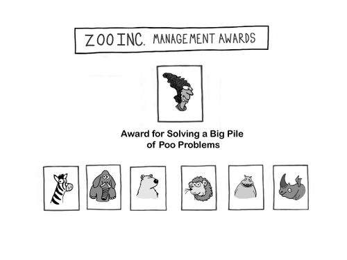 Zoo Corporation: Award for Solving a Big Pile of Poo Problems