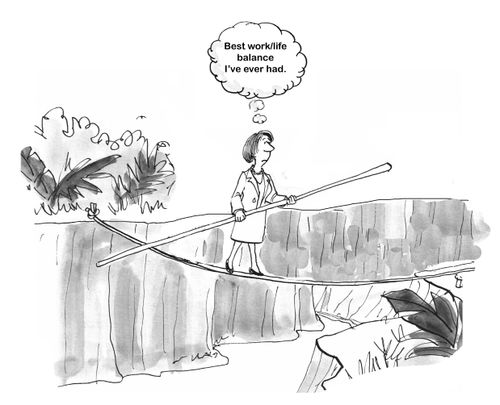 "Best work/life balance I've ever had."