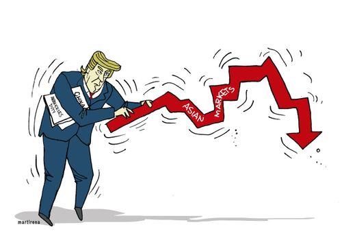 Tariffs destabilize Asian markets