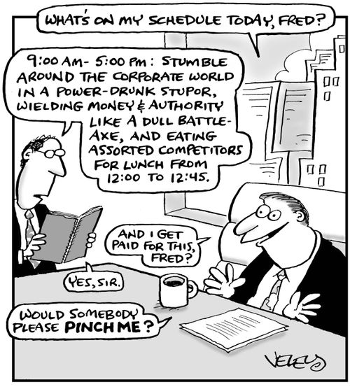 "What's on my schedule today, Fred?"