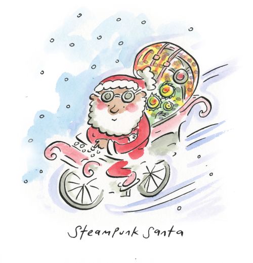 Steampunk Santa