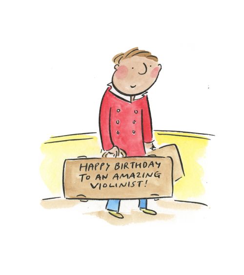 Happy Birthday to an amazing violinist