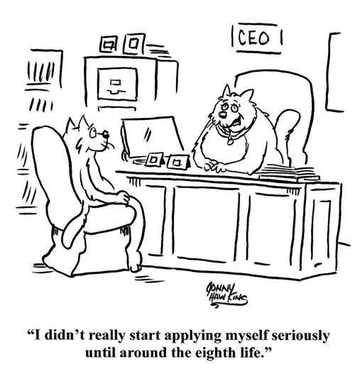 "I didn't really start applying myself seriously until around the eighth life."