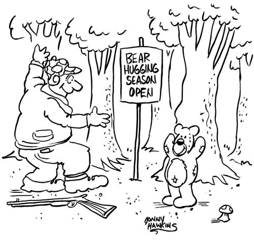 Bear Hugging Season Open