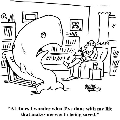 "At times I wonder what I've done with my life that makes me worth being saved."
